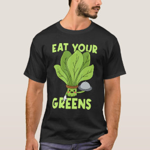 Camiseta Come Your Greens Kale Spinach