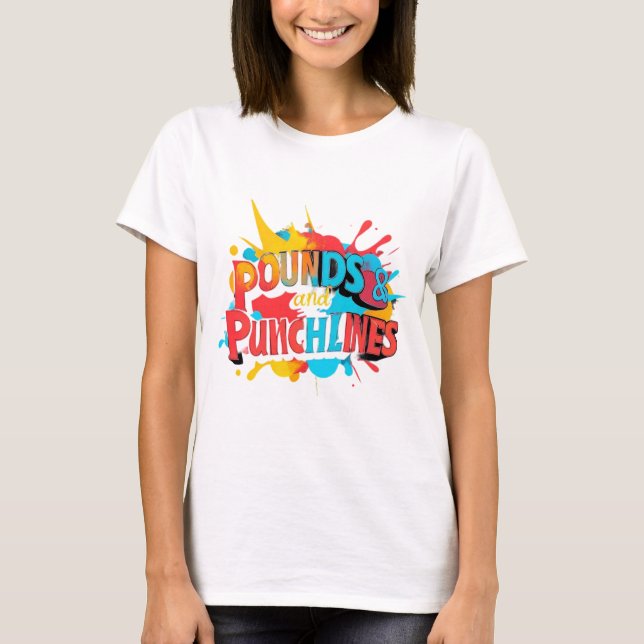 Camiseta "Comedia colorida" (Anverso)