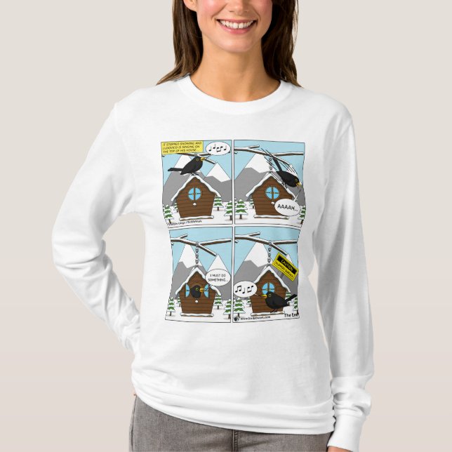 Camiseta Comedia de seguridad (Anverso)