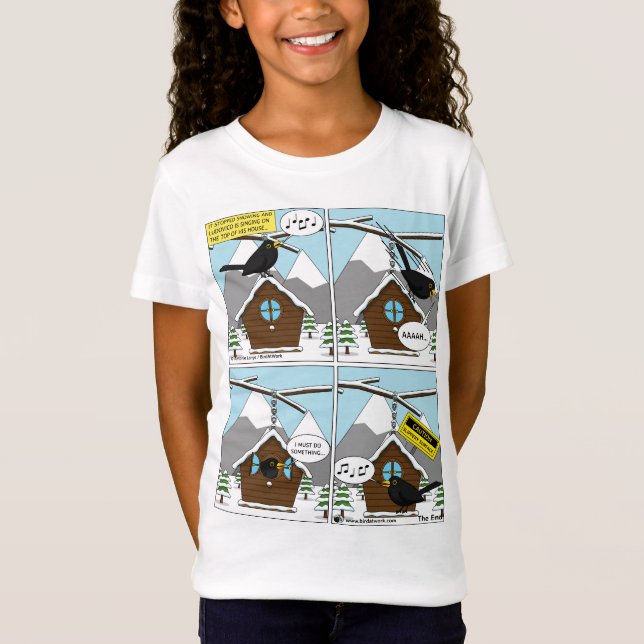 Camiseta Comedia de seguridad (Anverso)
