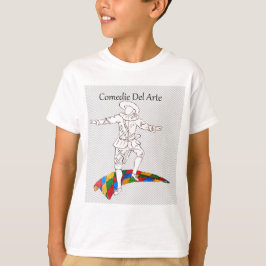 Camiseta comedia del arte harlequin