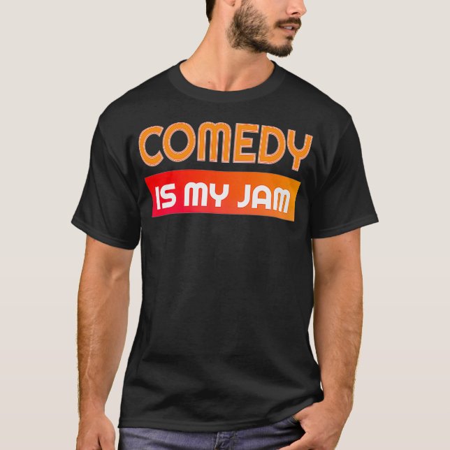 Camiseta Comedia Es Mi Diversión Para Comediante Mejorante (Anverso)