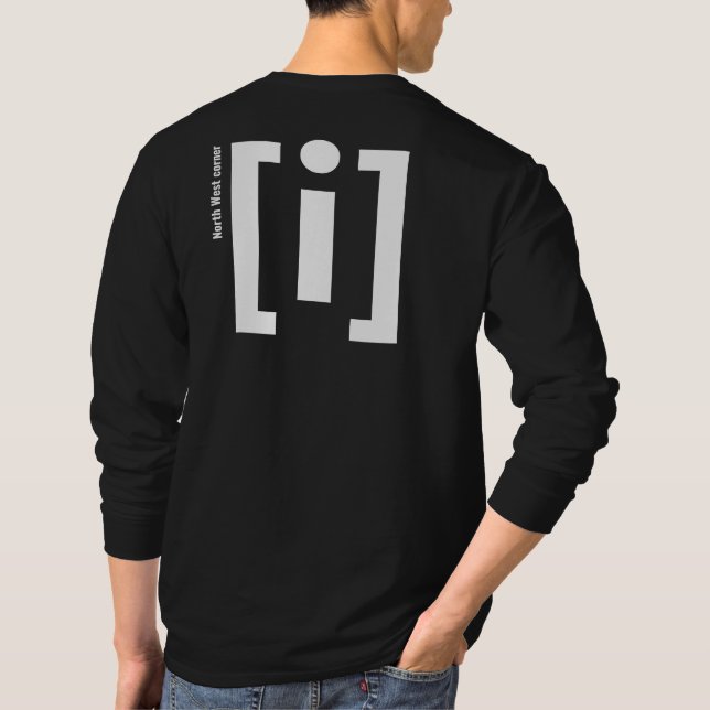 Camiseta comedia informal improvisada (Reverso)
