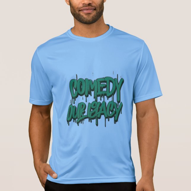Camiseta Comedia, nuestro legado (Anverso)