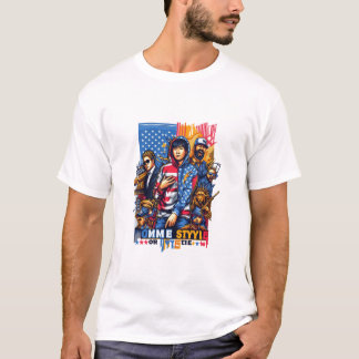 Camiseta Comedia y estilo