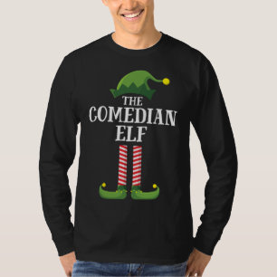 Camiseta Comediante Elf Matando a Fiesta de Navidades famil