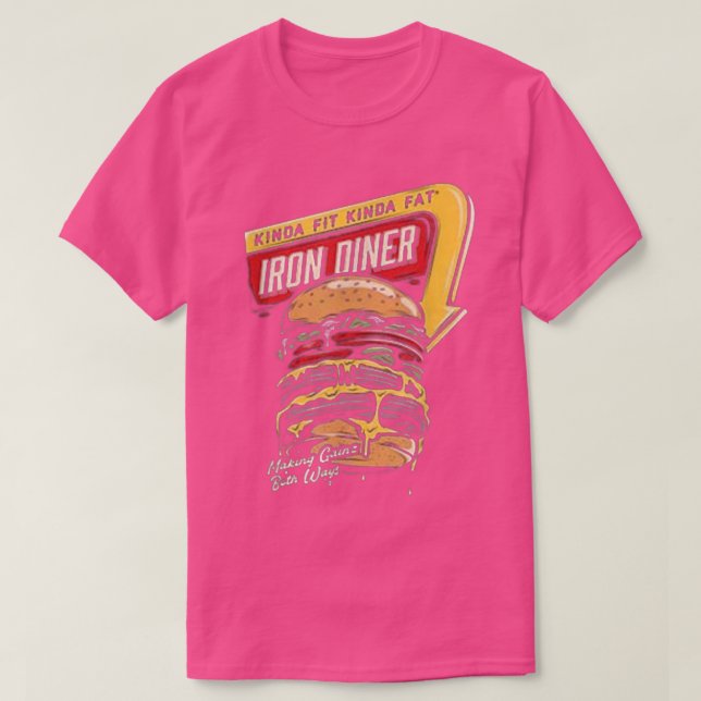 Camiseta Comedor de hierro (Diseño del anverso)