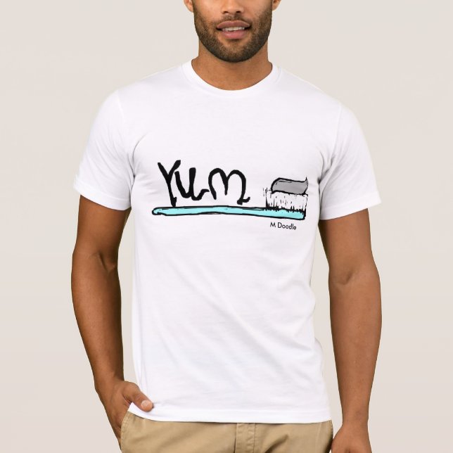 Camiseta Comedor de la crema dental (Anverso)
