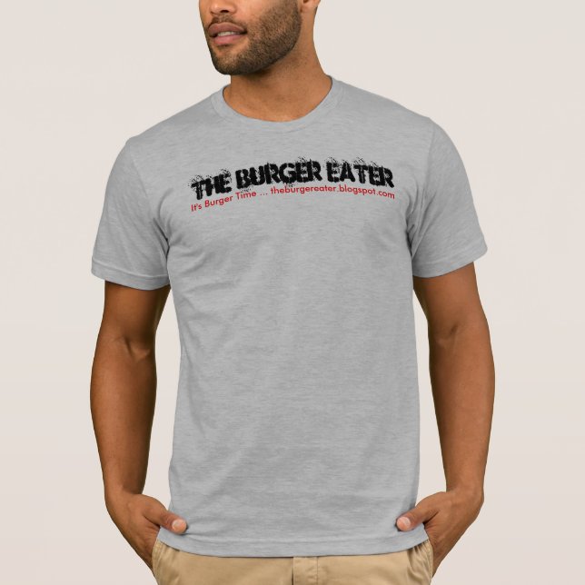 Camiseta Comedor de la hamburguesa (Anverso)