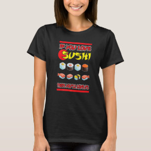 Camiseta Comedor de Sushibar Japón Wasabi Temaki Sushiman D