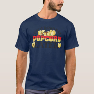 Camiseta Comedor Profesional de Palomitas de Maíz Me Encant