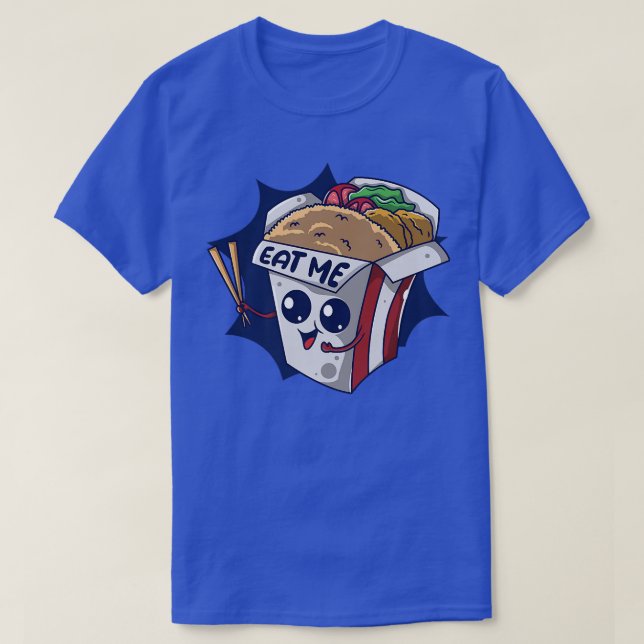 Camiseta Cómeme mientras estoy cocinando comida caliente co (Diseño del anverso)