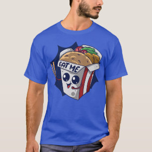 Camiseta Cómeme mientras estoy cocinando comida caliente co