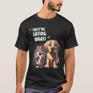 Camiseta Comen los perros que comen los gatos