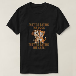 Camiseta Comen los perros que comen los gatos