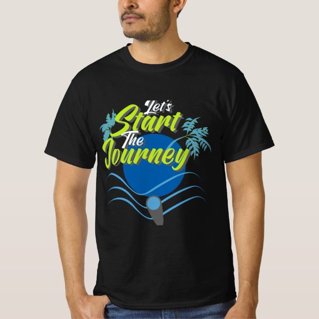 Camiseta Comencemos el viaje (Anverso)