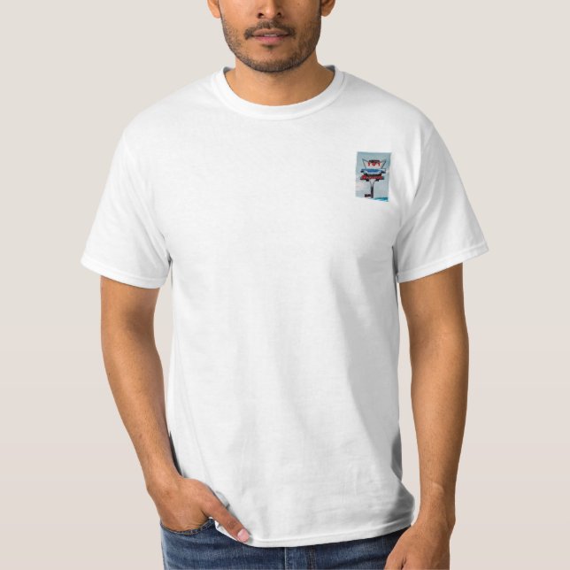 Camiseta Comensal de la carretera 101 (Anverso)