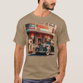 Camiseta Comensales jukebo y amigo del coche bonito