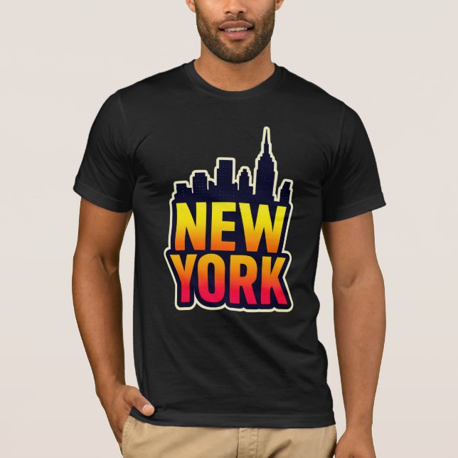 Camiseta Comenzando Nueva York (Anverso)