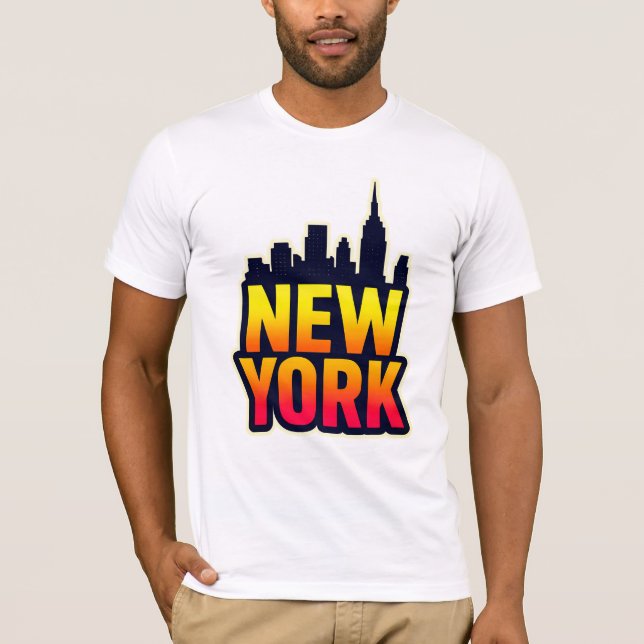 Camiseta Comenzando Nueva York (Anverso)