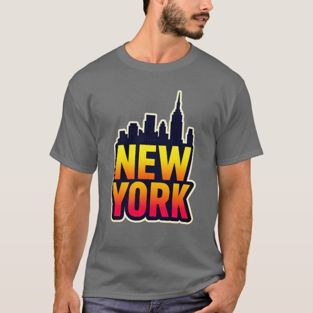 Camiseta Comenzando Nueva York (Anverso)