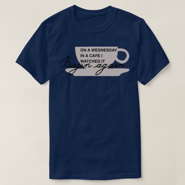 Camiseta Comenzar de nuevo (Diseño del anverso)