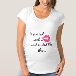 Camiseta Comenzó con un beso