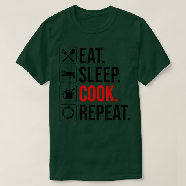 Camiseta comer (Diseño del anverso)