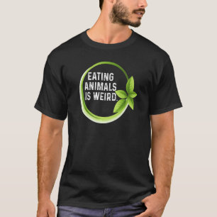 Camiseta Comer Animales Es Vegetales Vegetarios Raros Vega