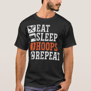 Camiseta Comer aros dormidos repetir marihuana de basketbal