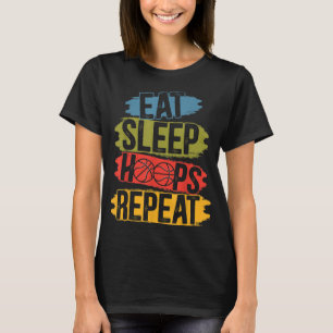 Camiseta Comer aros dormidos repetir marihuana de basketbal