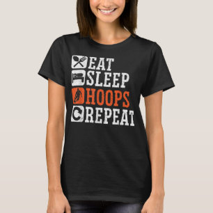 Camiseta Comer aros dormidos repetir marihuana de basketbal