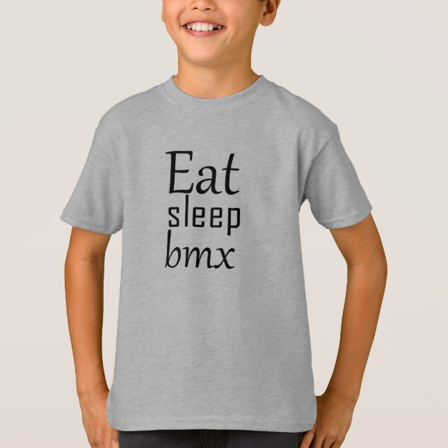 Camiseta Comer bmx de sueño (Anverso)