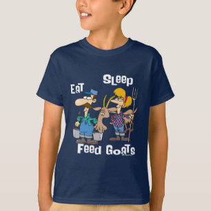 Camiseta Comer cabras de alimentación para dormir