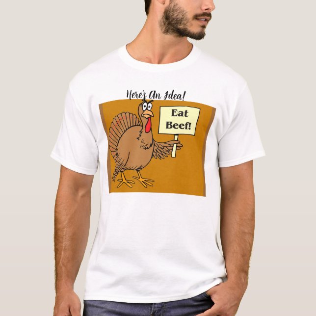 Camiseta Comer carne (Anverso)