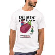 Comer carne Salva Plantas Lema Anti Vegan