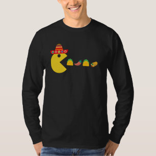 Camiseta Comer comida de taco chile cinco de mayo mexicano