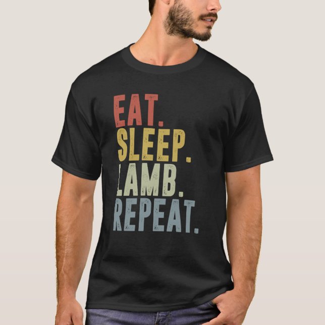 Camiseta Comer Cordero de Sueño Repentino (Anverso)