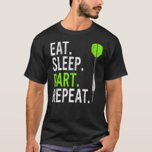 Camiseta Comer Dardos Repetidos De Dart De Sueño