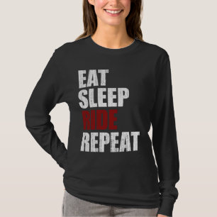 Camiseta Comer, dormir, andar, repetir