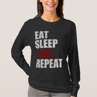 Camiseta Comer, dormir, andar, repetir