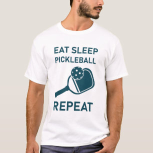 Camiseta Comer - Dormir - Baloncesto - Repetir
