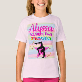 CAMISETA COMER, DORMIR, GIMNASTICA DE TREN