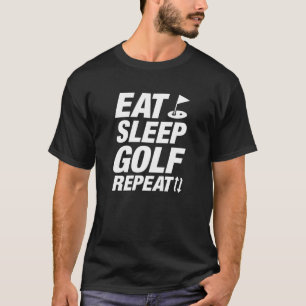 Camiseta Comer Dormir Golf Repetir