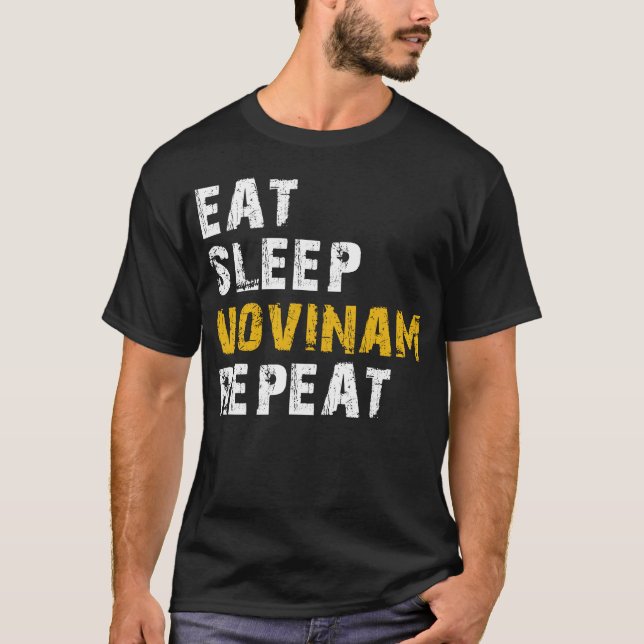 Camiseta comer dormir vovinam (Anverso)