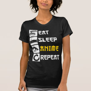 Camiseta Comer el animo dormido repetir el manga de Japón d
