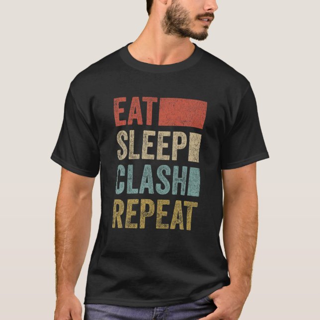 Camiseta Comer el choque del sueño Repetición del Clan de j (Anverso)