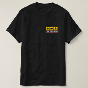 Camiseta Comer el ladrillo de juguete de la construcción d