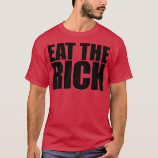 Camiseta Comer el negro rico 3