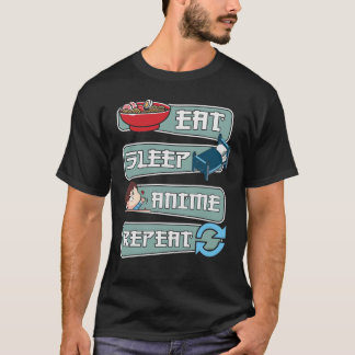 Camiseta Comer El Ritmo De Sueño Repita, Regalo Para Los Am